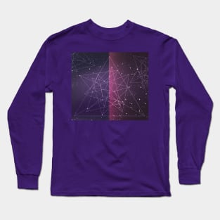 Geometrical Space Long Sleeve T-Shirt